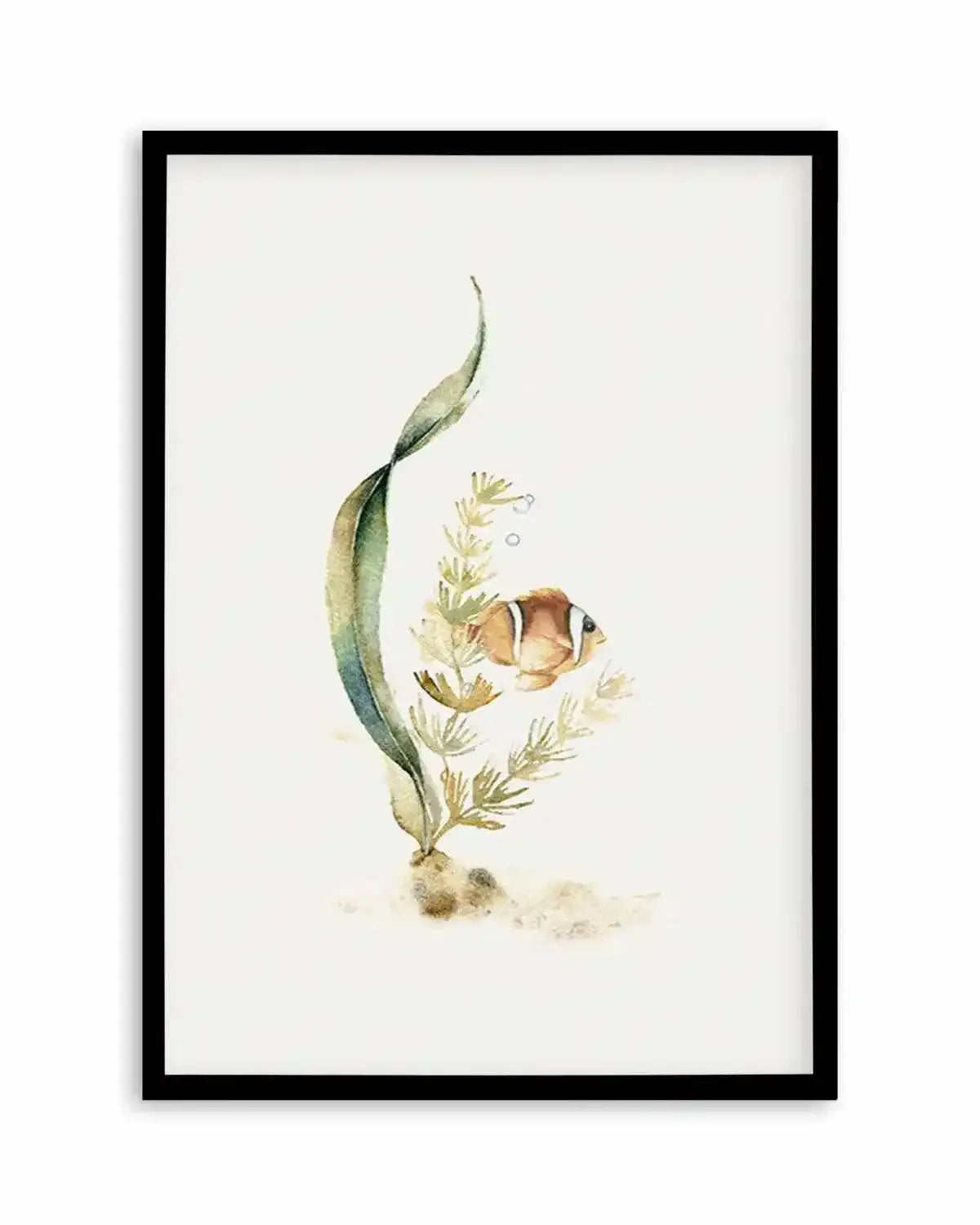 Watercolour Fish Art Print from Olive et Oriel where you can shop wallpaper and artworks online