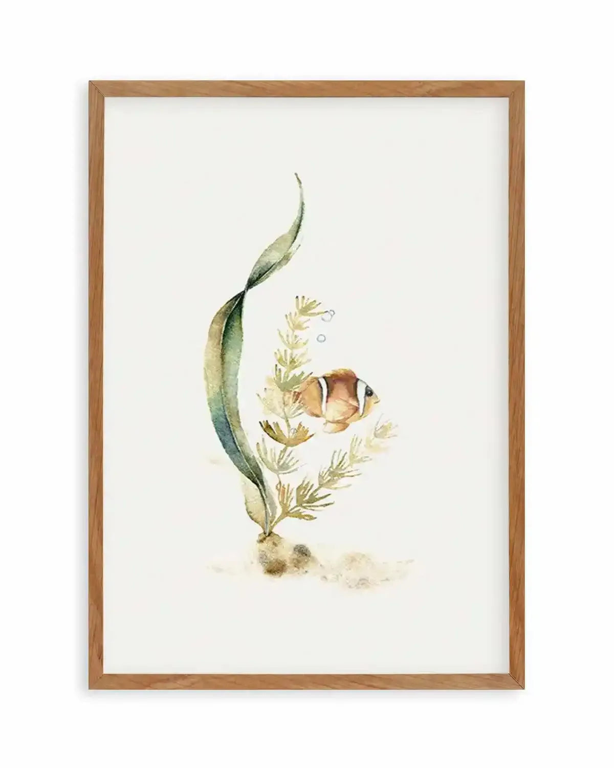 Watercolour Fish Art Print from Olive et Oriel where you can shop wallpaper and artworks online