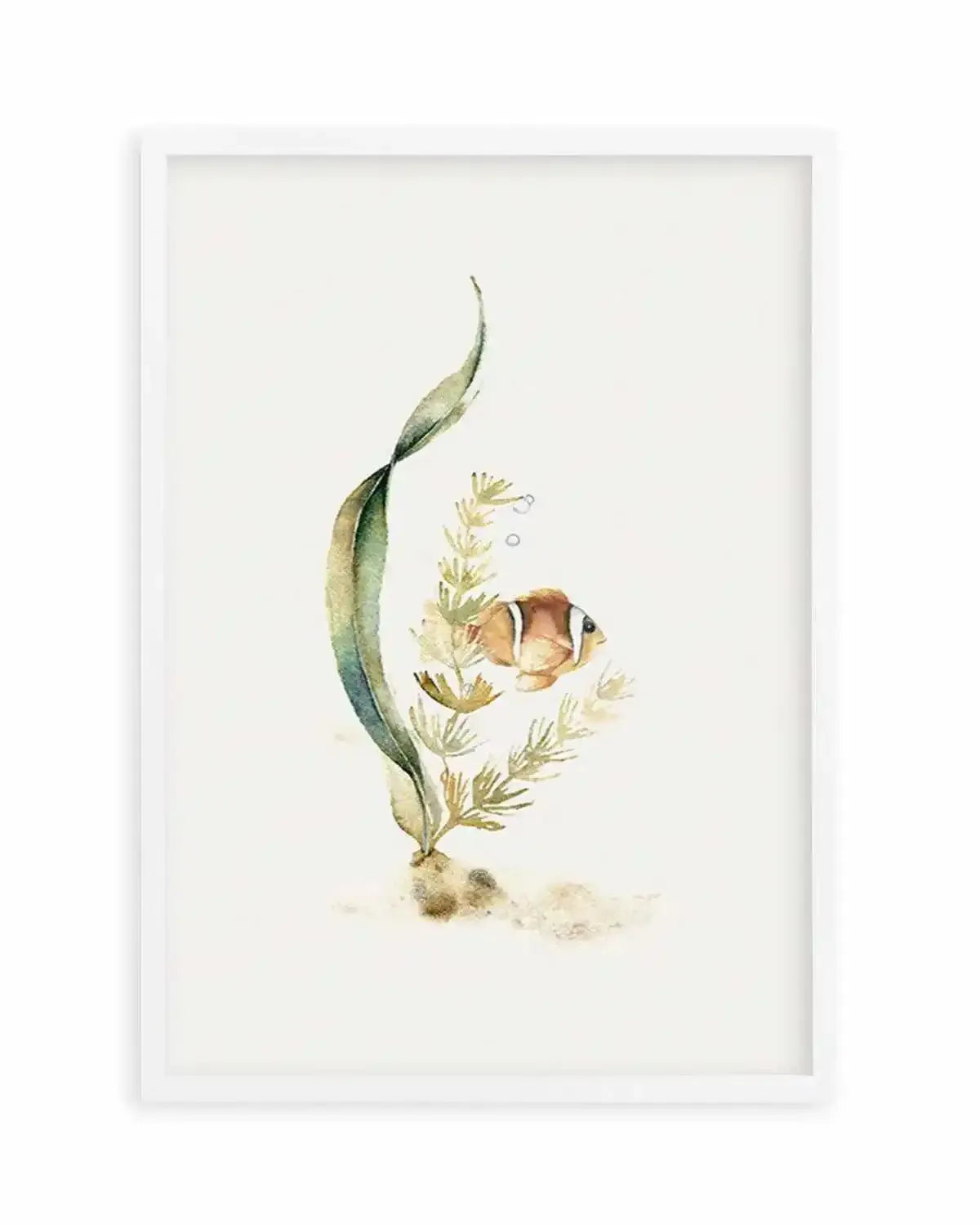 Watercolour Fish Art Print from Olive et Oriel where you can shop wallpaper and artworks online