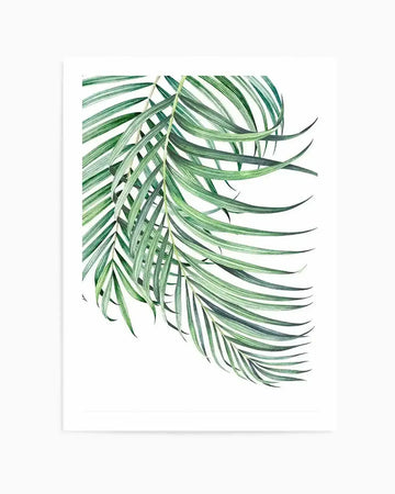 Watercolour Palms I Art Print from Olive et Oriel where you can shop wallpaper and artworks online