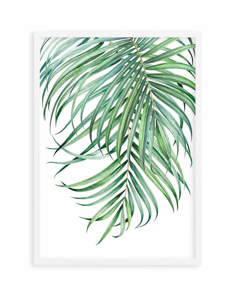 Watercolour Palms II   Art Print
