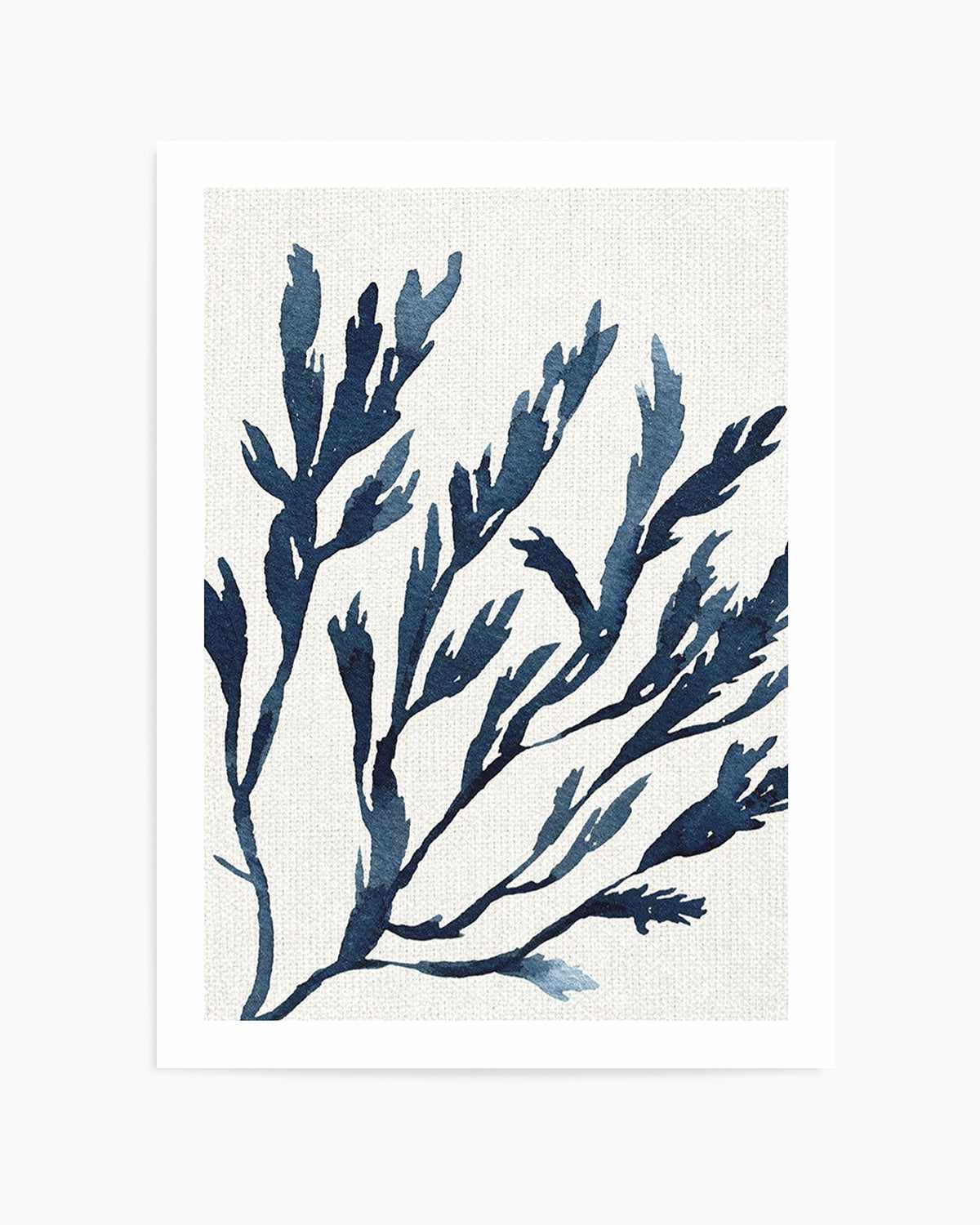 Watercolour Seagrass I Art Print