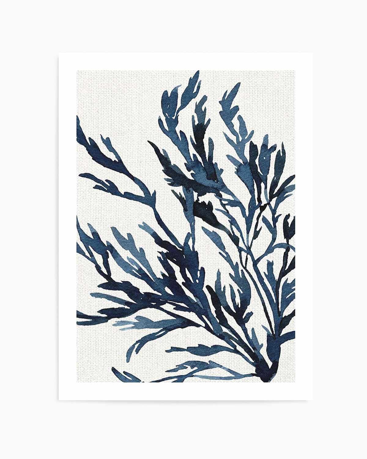 Watercolour Seagrass III Art Print