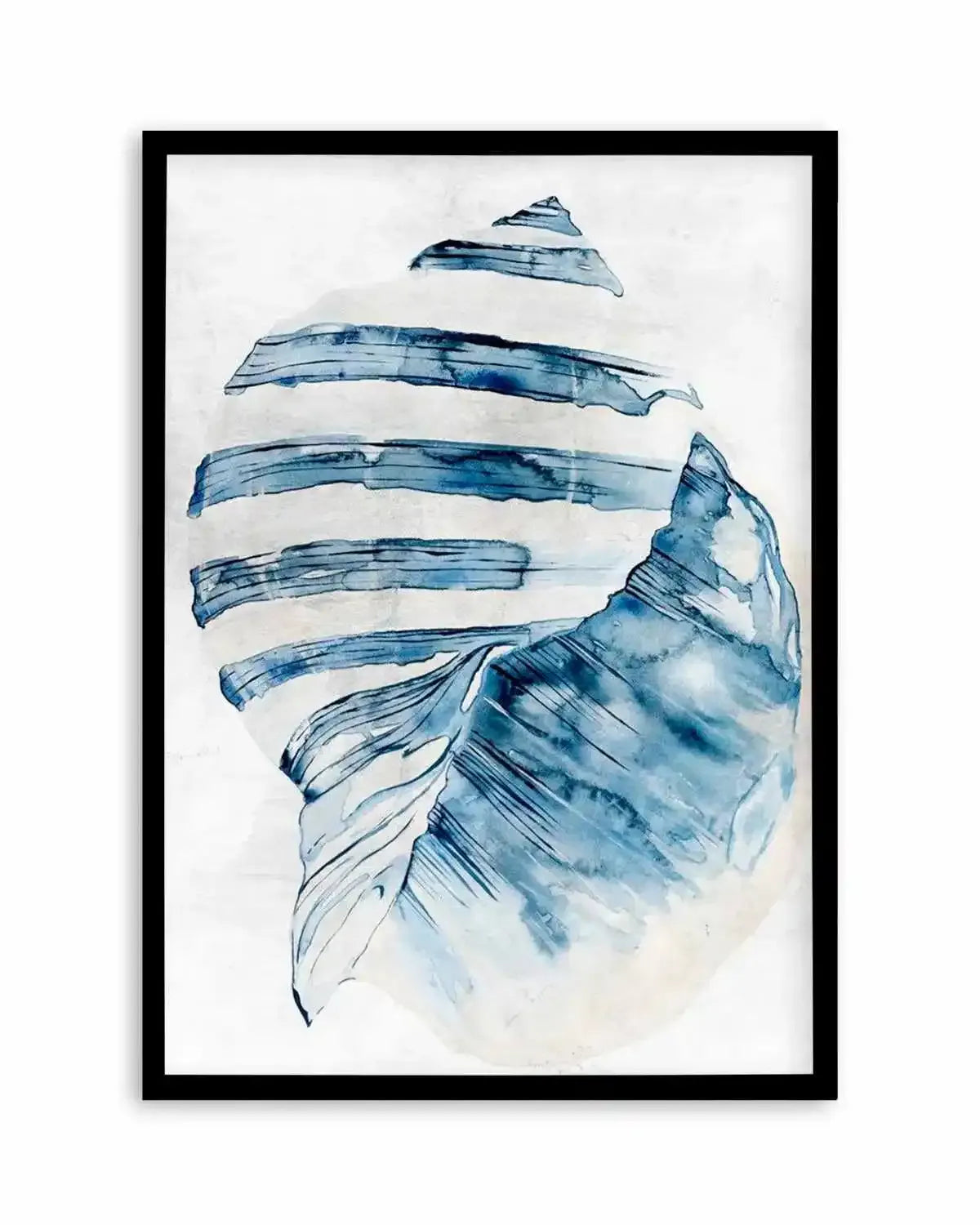 Watercolour Shell II Art Print from Olive et Oriel where you can shop wallpaper and artworks online