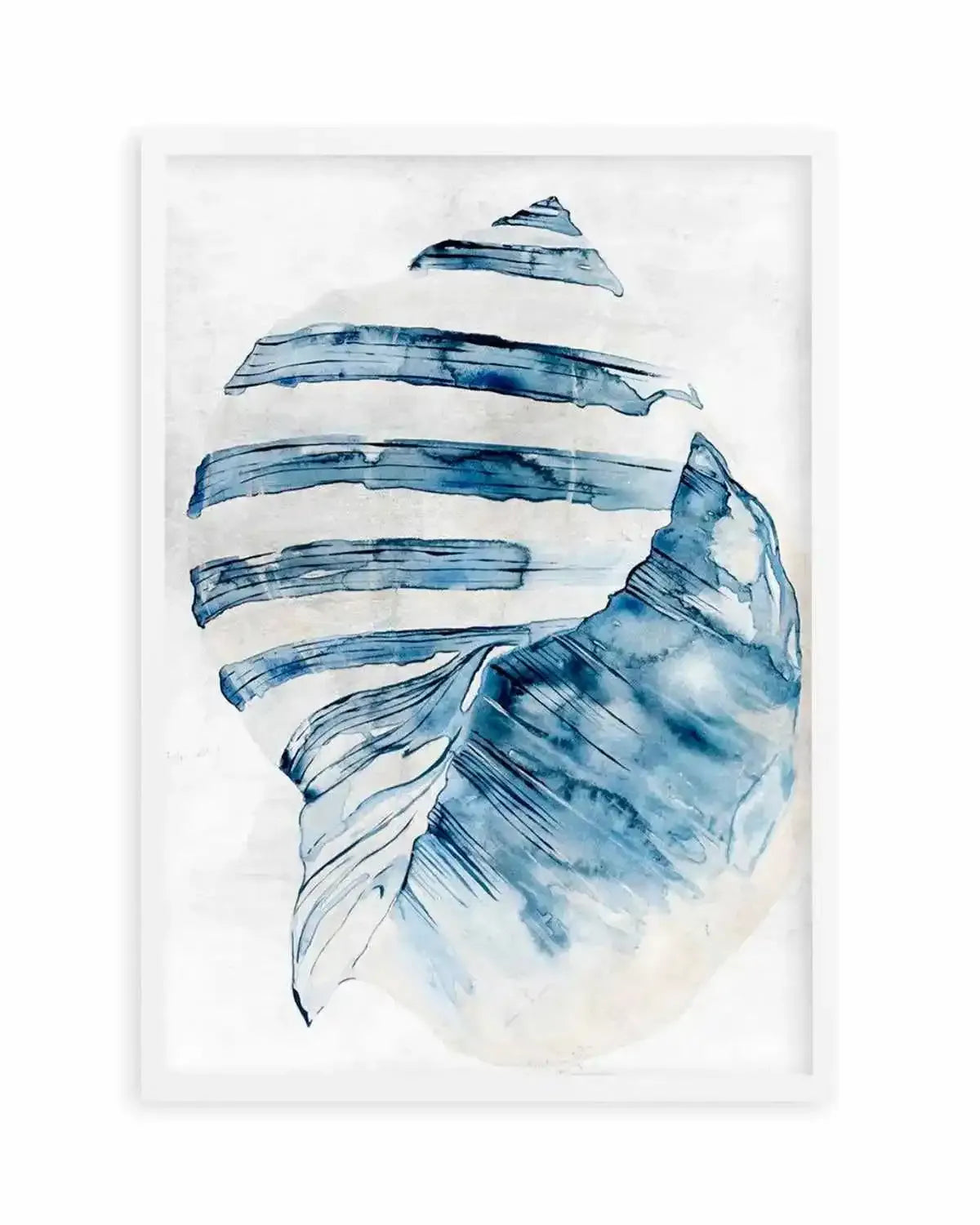 Watercolour Shell II Art Print from Olive et Oriel where you can shop wallpaper and artworks online