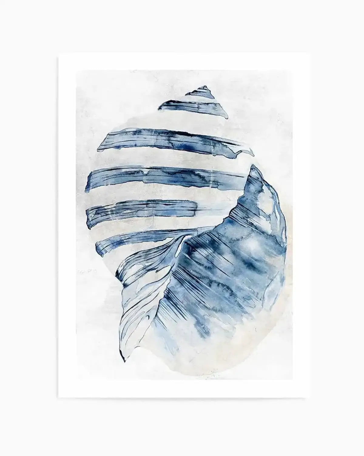 Watercolour Shell II Art Print from Olive et Oriel where you can shop wallpaper and artworks online
