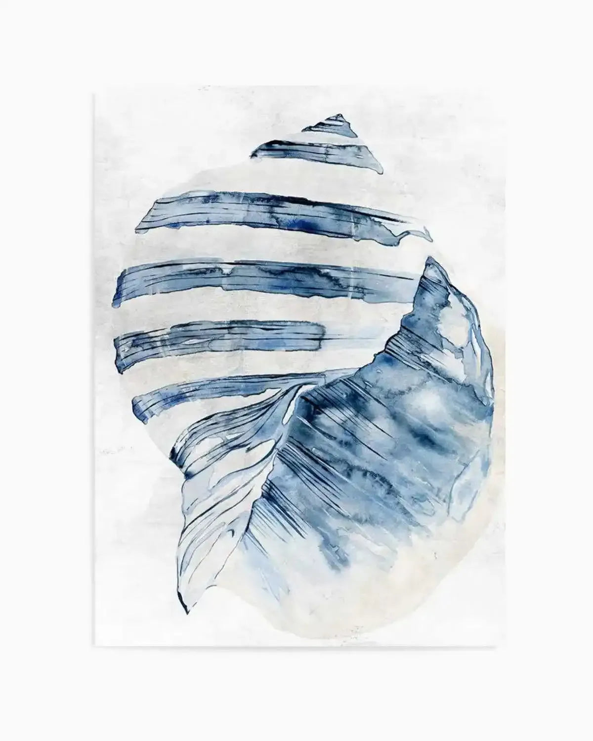 Watercolour Shell II Art Print from Olive et Oriel where you can shop wallpaper and artworks online