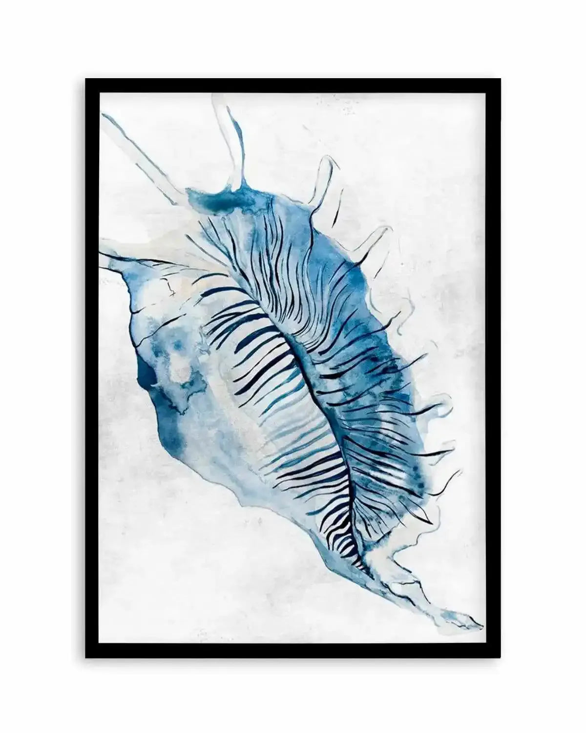 Watercolour Shell III Art Print from Olive et Oriel where you can shop wallpaper and artworks online