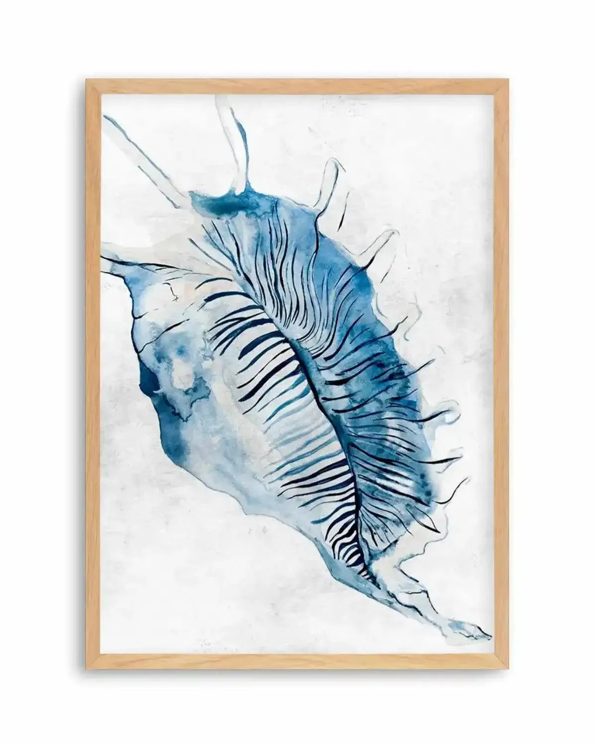 Watercolour Shell III Art Print from Olive et Oriel where you can shop wallpaper and artworks online