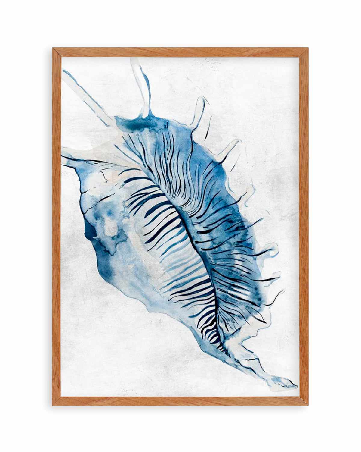 Watercolour Shell III Art Print