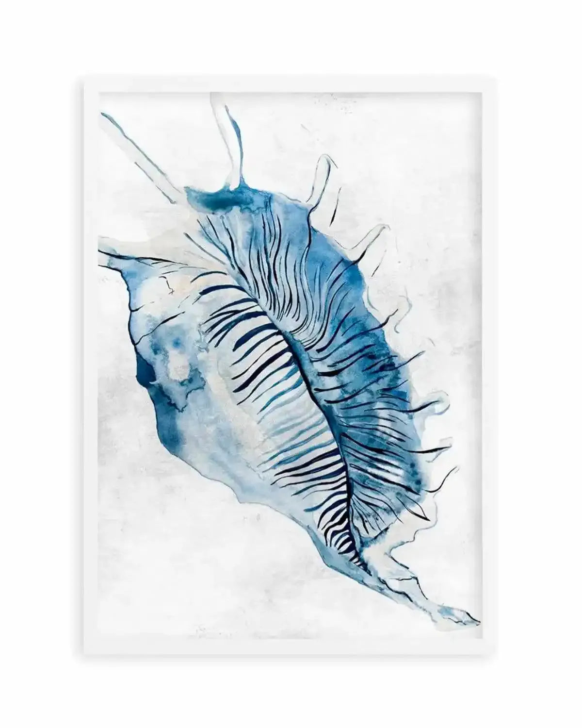Watercolour Shell III Art Print from Olive et Oriel where you can shop wallpaper and artworks online