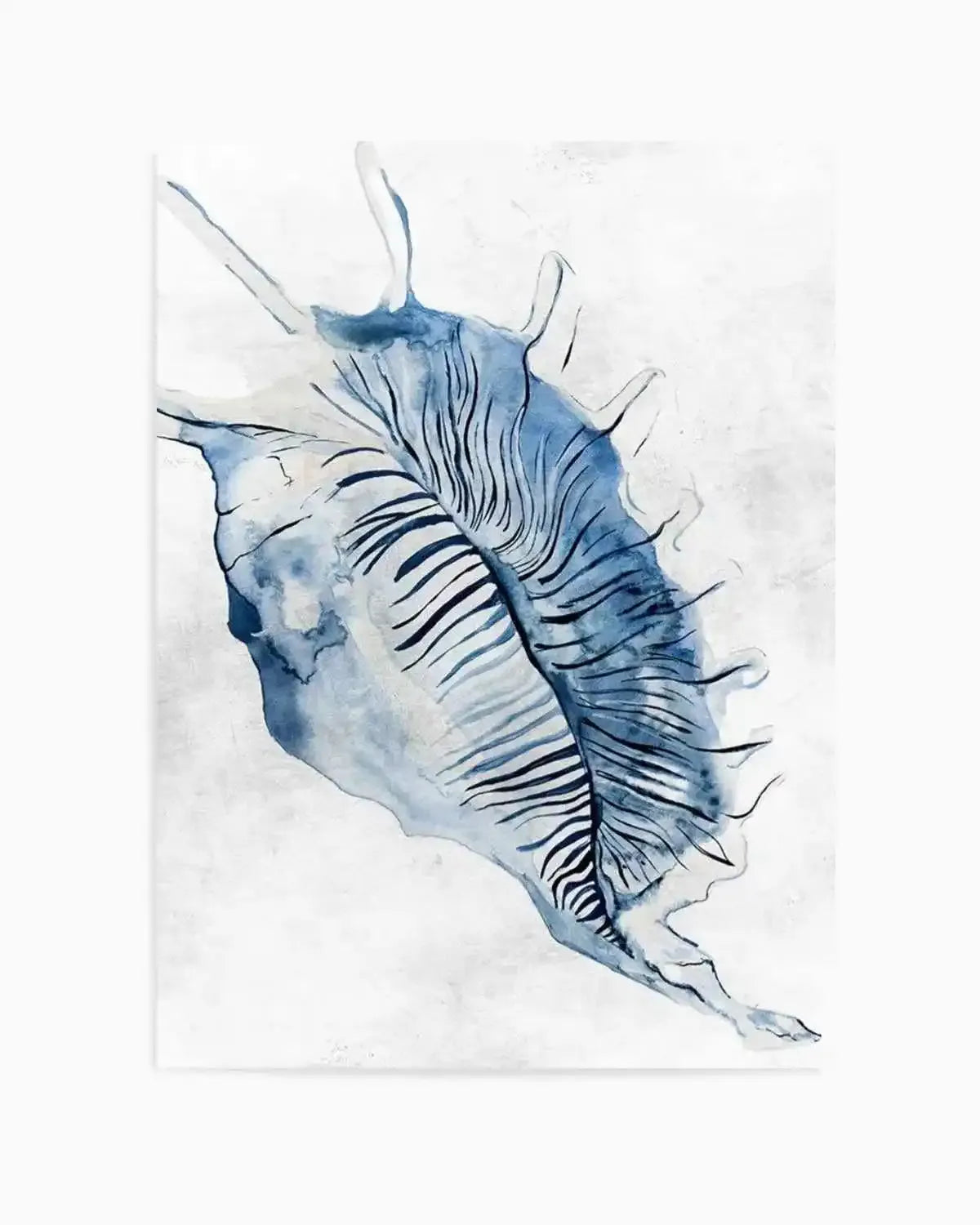 Watercolour Shell III Art Print from Olive et Oriel where you can shop wallpaper and artworks online