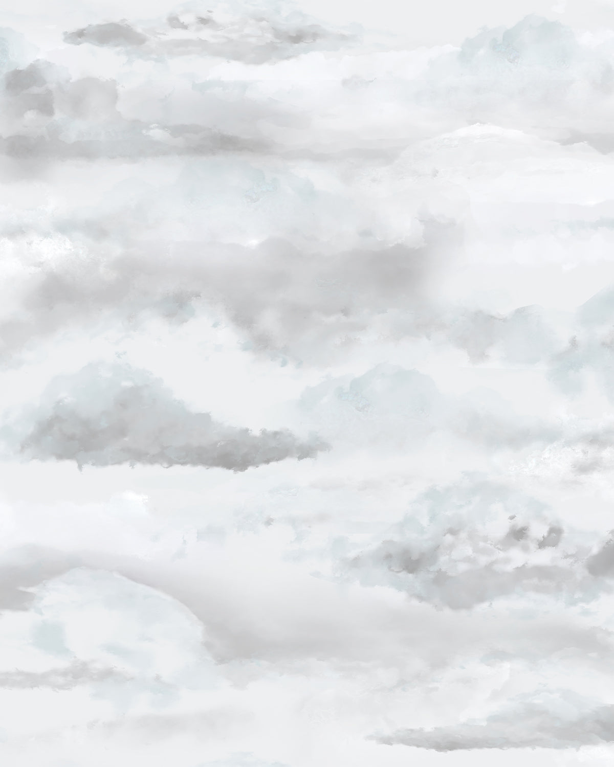 Watercolour Clouds Wallpaper