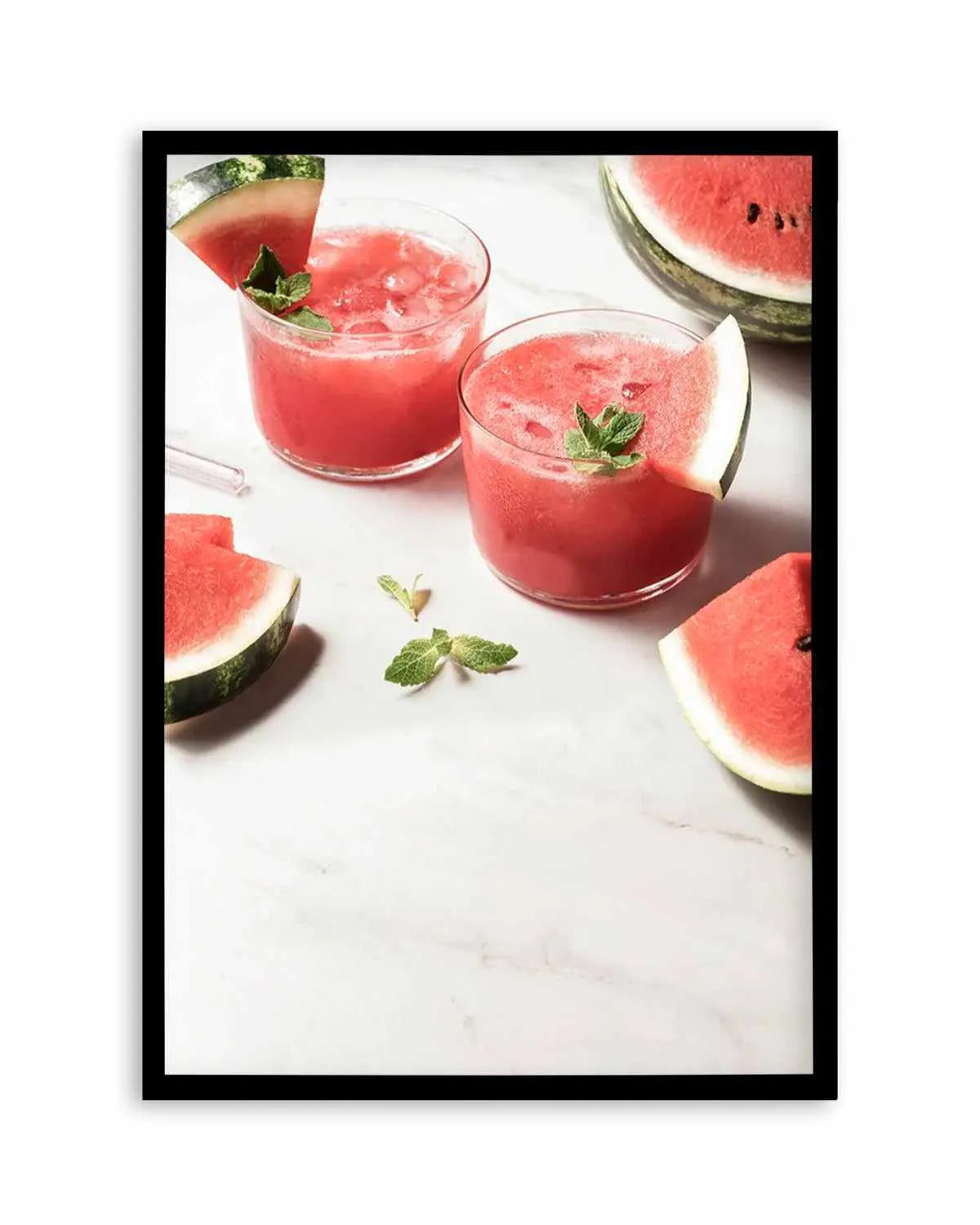 Watermelon Smash Art Print from Olive et Oriel where you can shop wallpaper and artworks online
