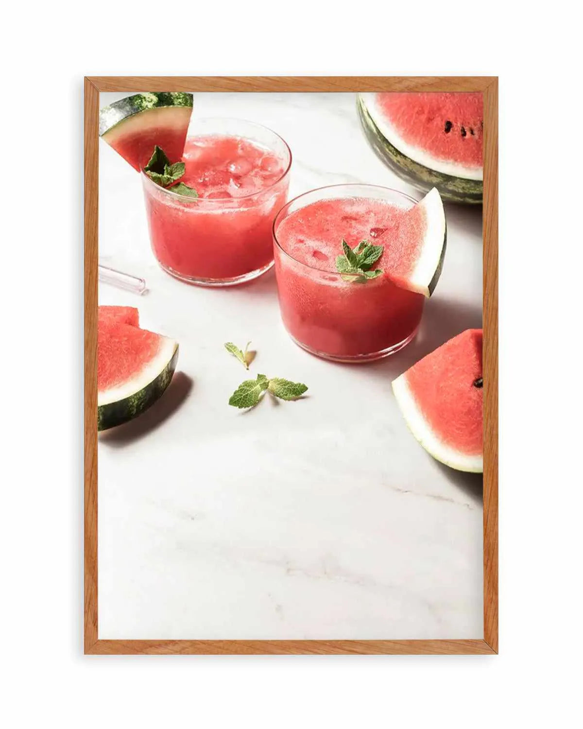 Watermelon Smash Art Print from Olive et Oriel where you can shop wallpaper and artworks online