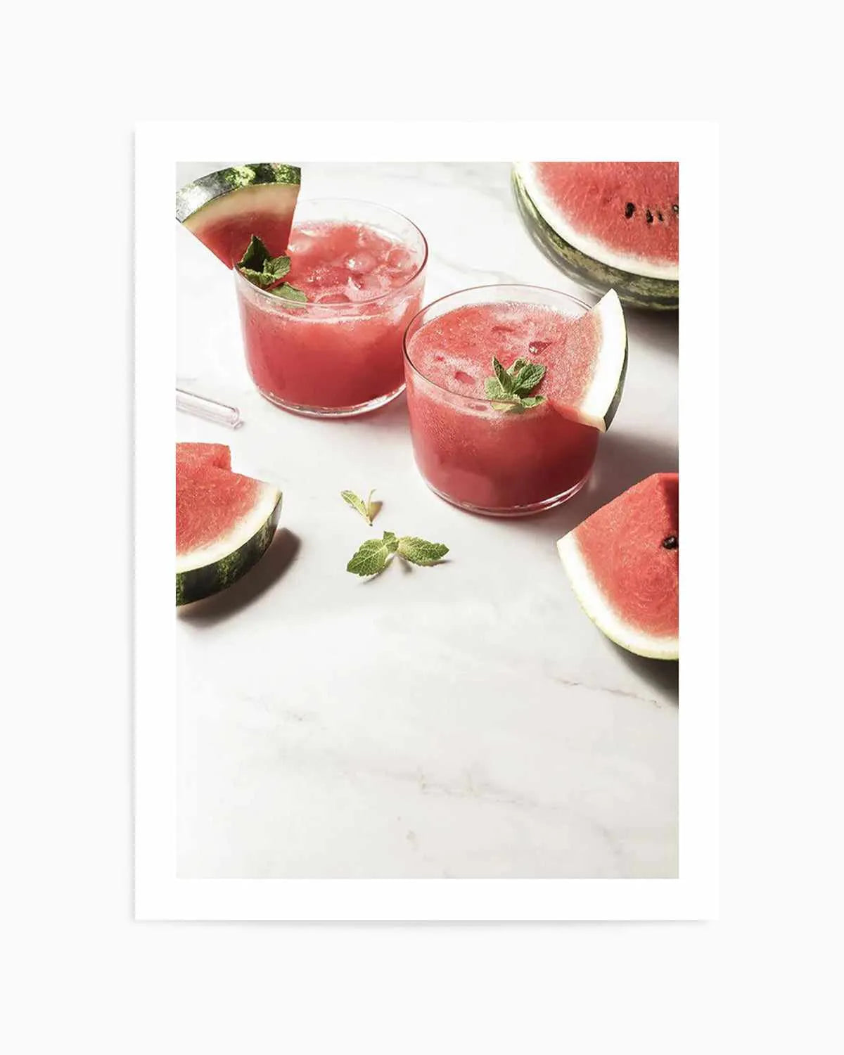 Watermelon Smash Art Print from Olive et Oriel where you can shop wallpaper and artworks online