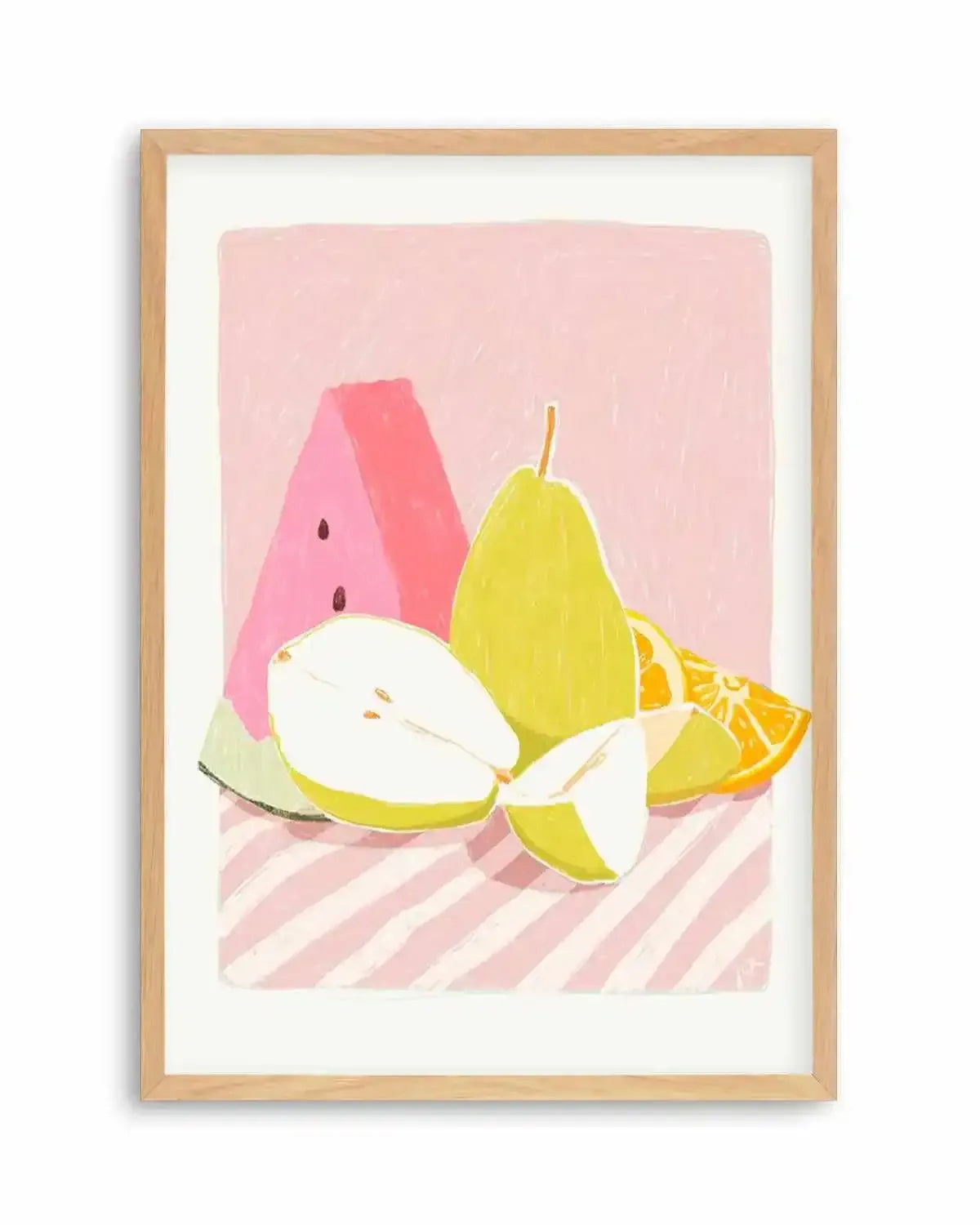 Watermelon Sugar by Jenny Liz Rome Art Print from Olive et Oriel where you can shop wallpaper and artworks online