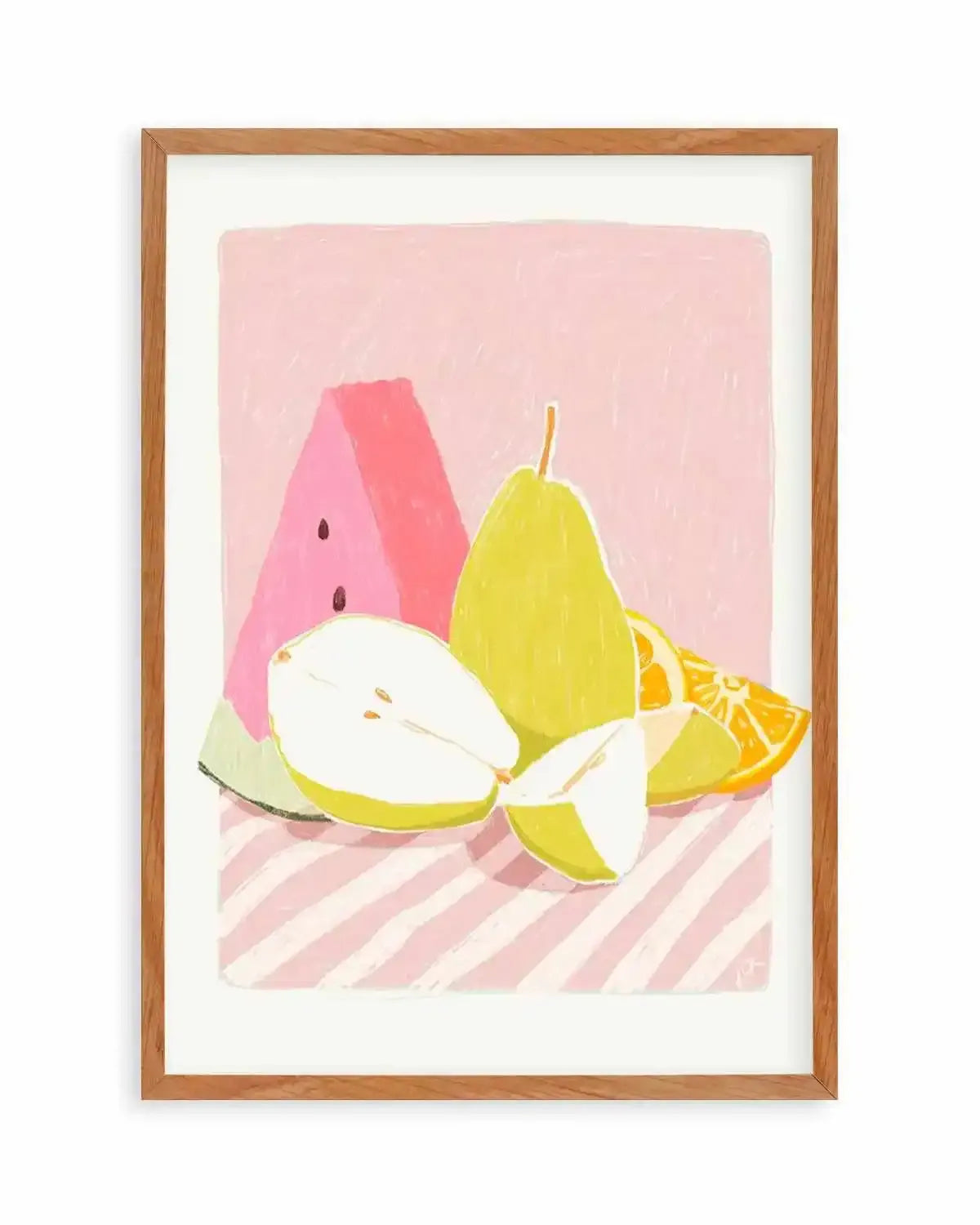 Watermelon Sugar by Jenny Liz Rome Art Print from Olive et Oriel where you can shop wallpaper and artworks online