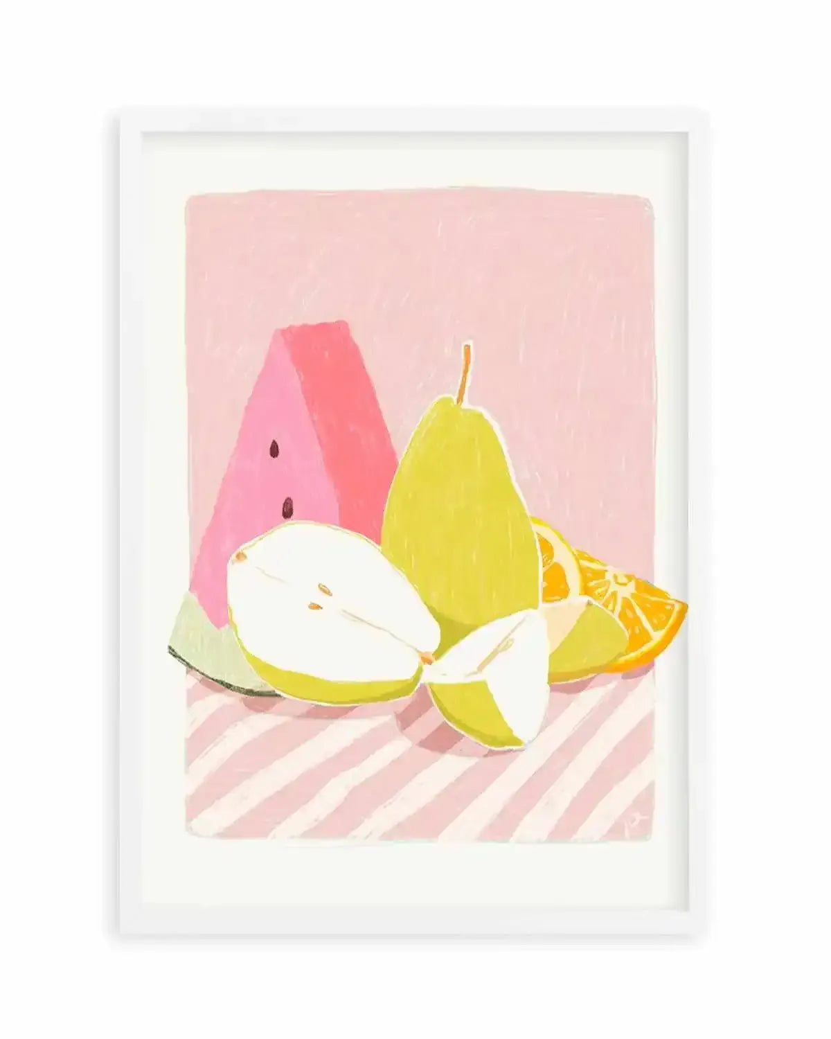 Watermelon Sugar by Jenny Liz Rome Art Print from Olive et Oriel where you can shop wallpaper and artworks online