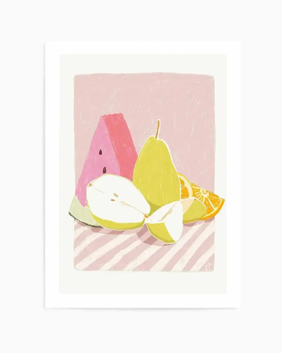 Watermelon Sugar by Jenny Liz Rome Art Print from Olive et Oriel where you can shop wallpaper and artworks online