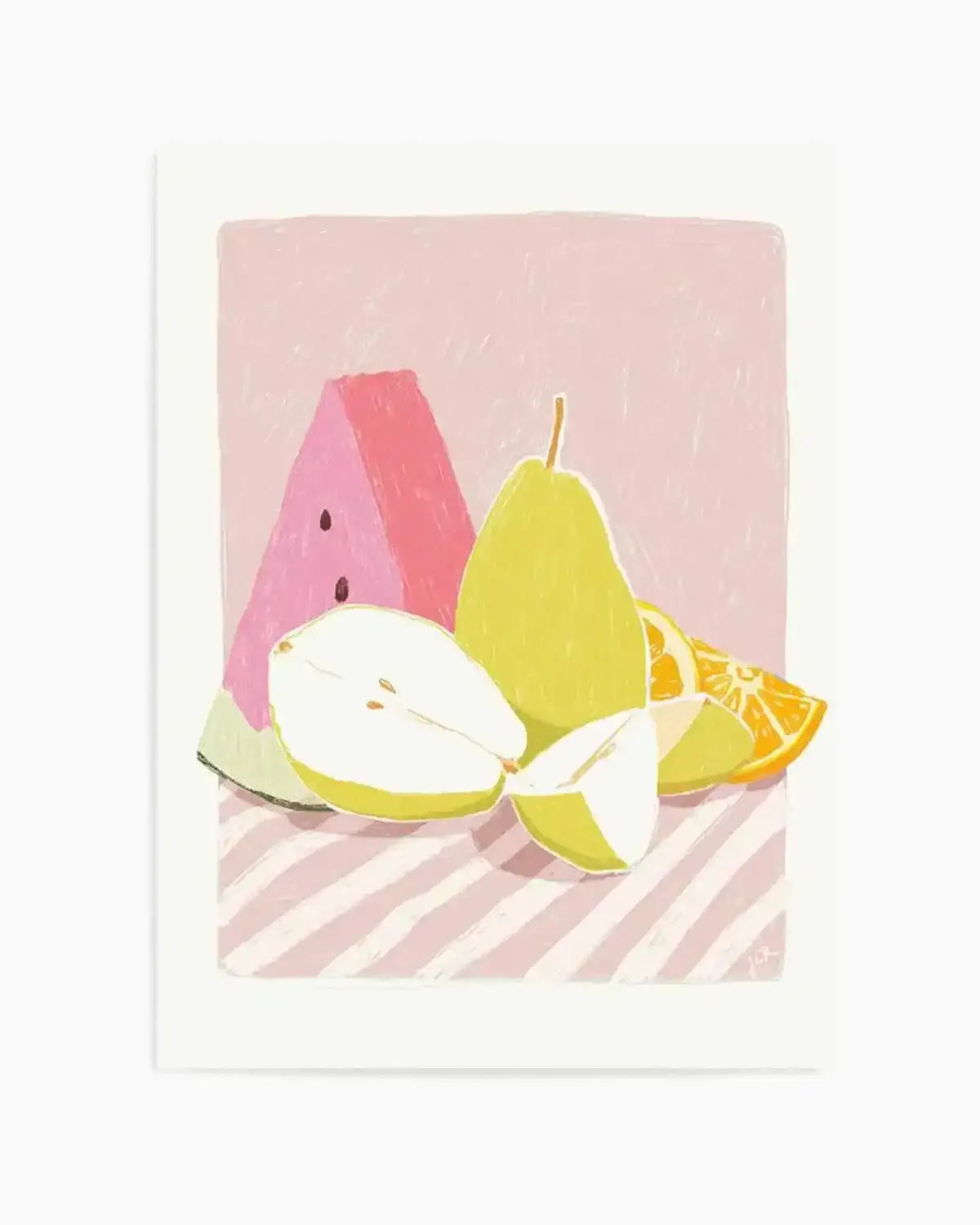 Watermelon Sugar by Jenny Liz Rome Art Print from Olive et Oriel where you can shop wallpaper and artworks online