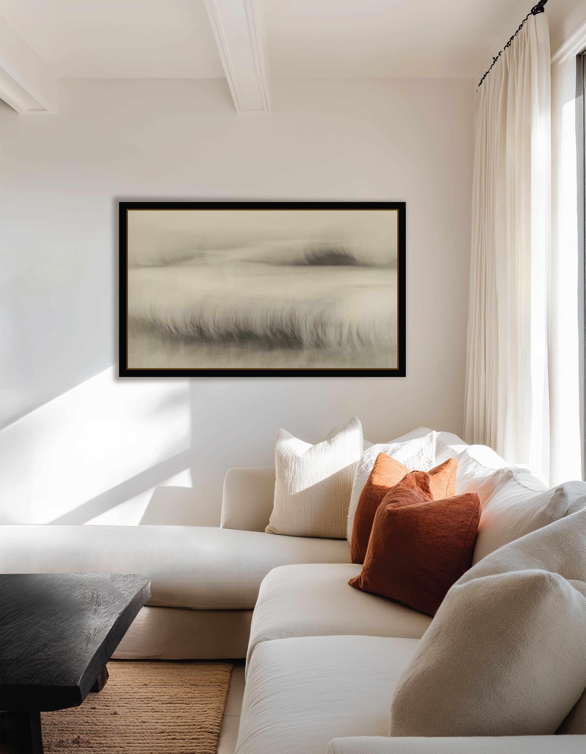 Waterside by Nel Talen | Framed Canvas Art Print from Olive et Oriel where you can shop wallpaper and artworks online