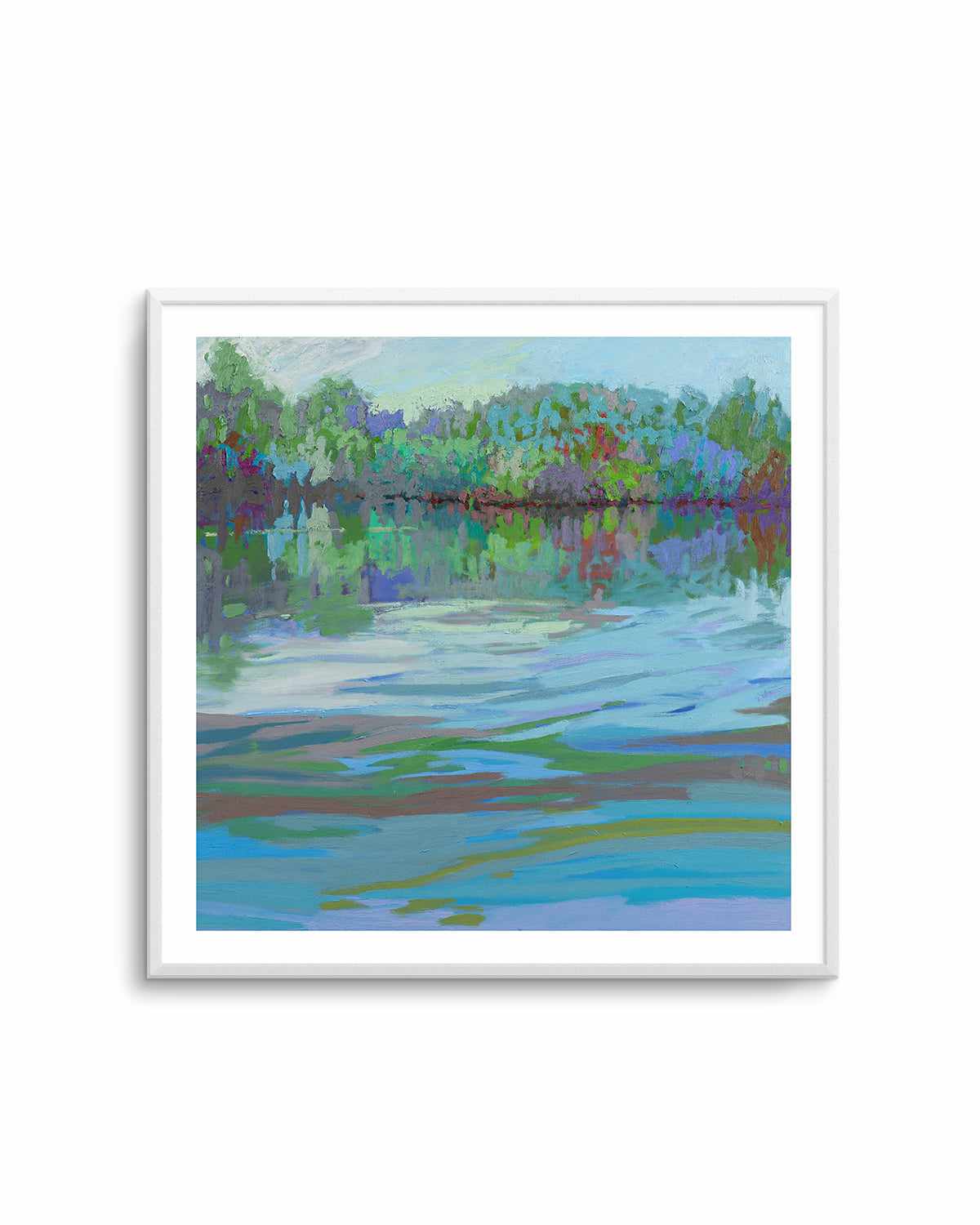 Waterways IX by Jane Schmidt Art Print