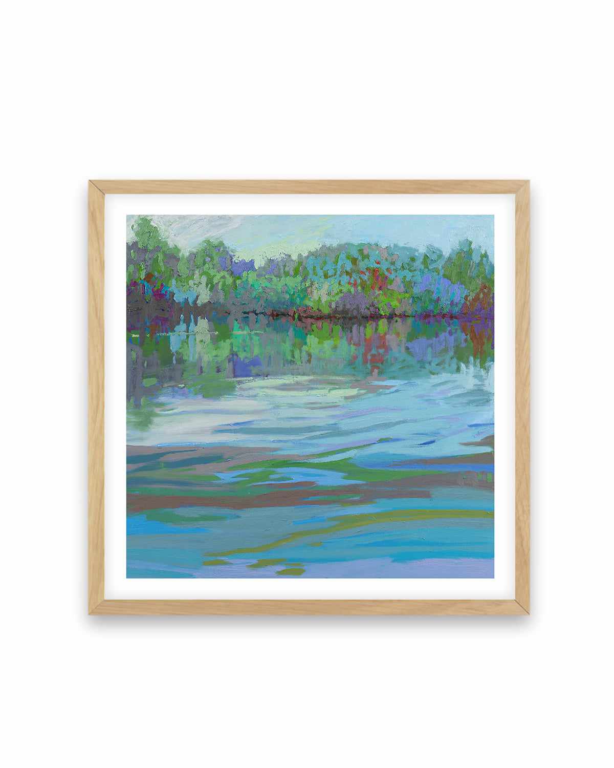 Waterways IX by Jane Schmidt Art Print