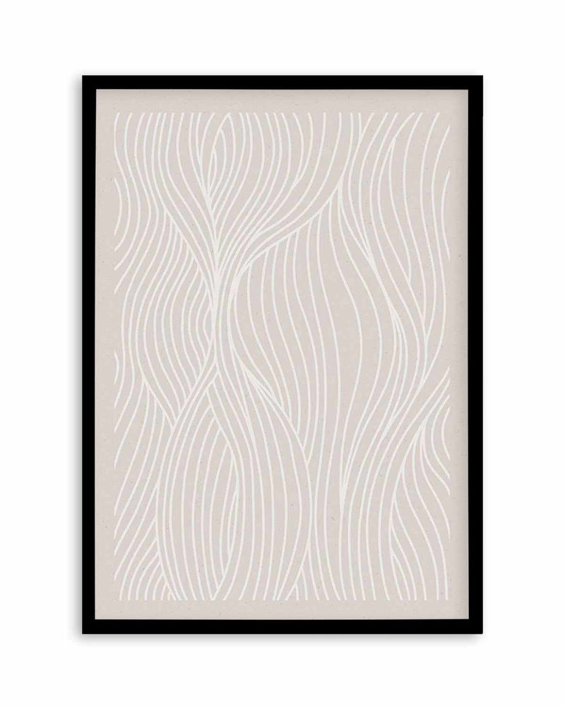 Wave Lines I Art Print