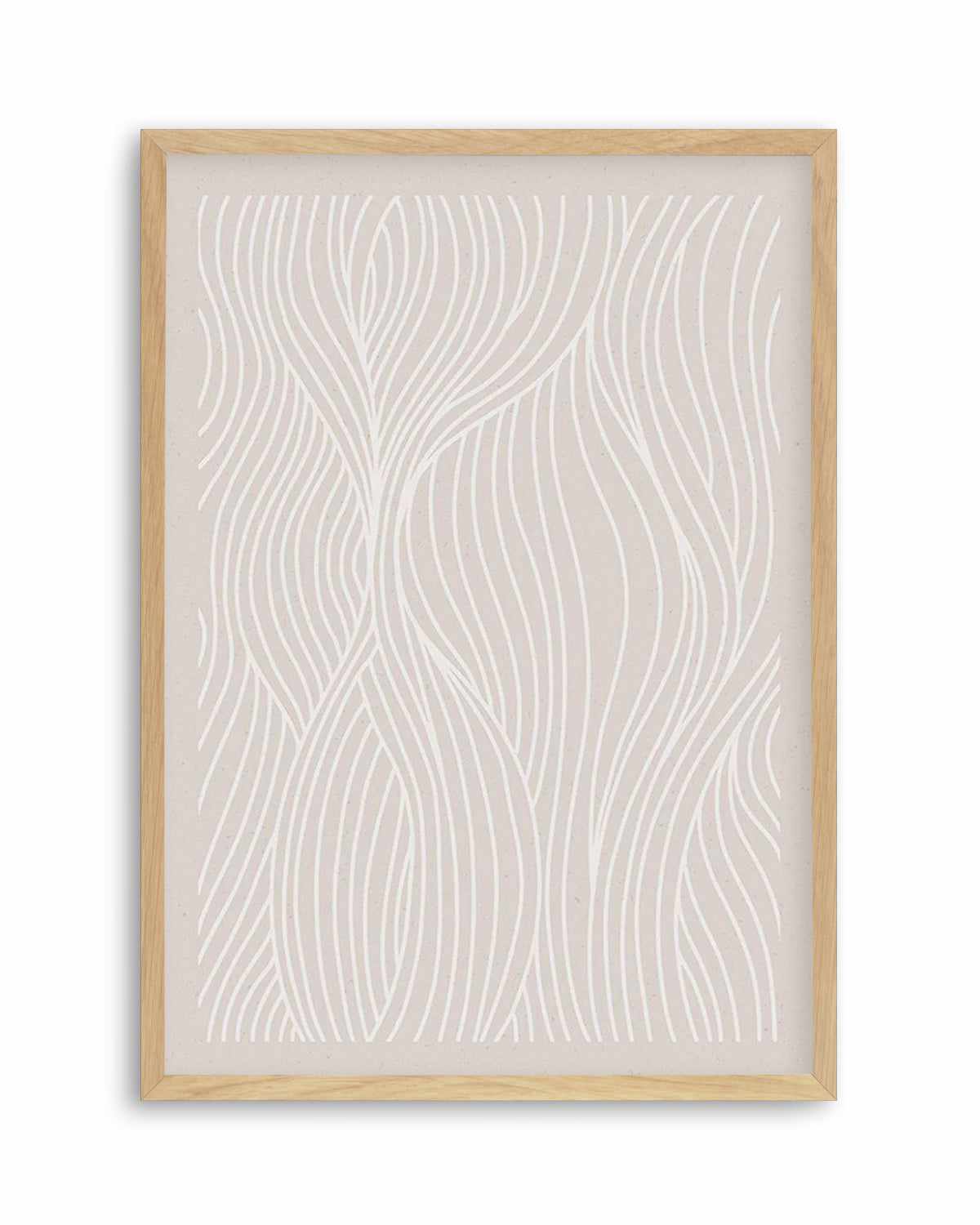 Wave Lines I Art Print