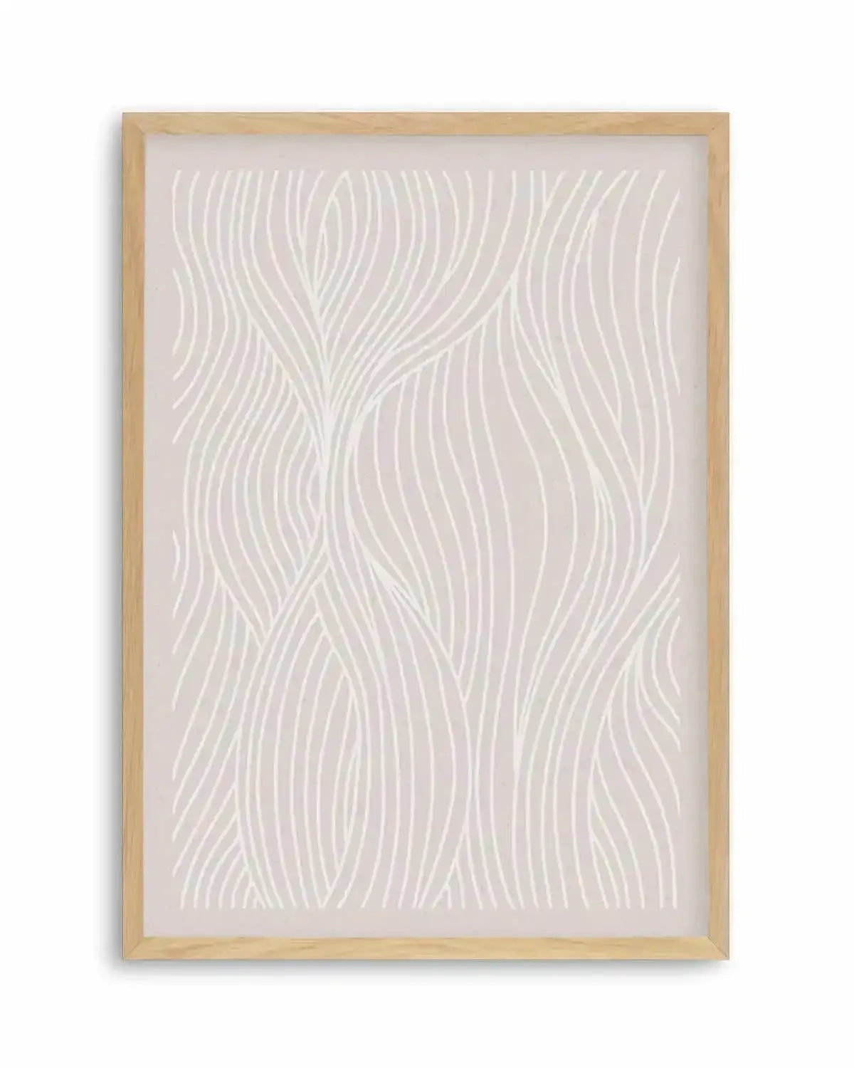 Wave Lines I Art Print from Olive et Oriel where you can shop wallpaper and artworks online