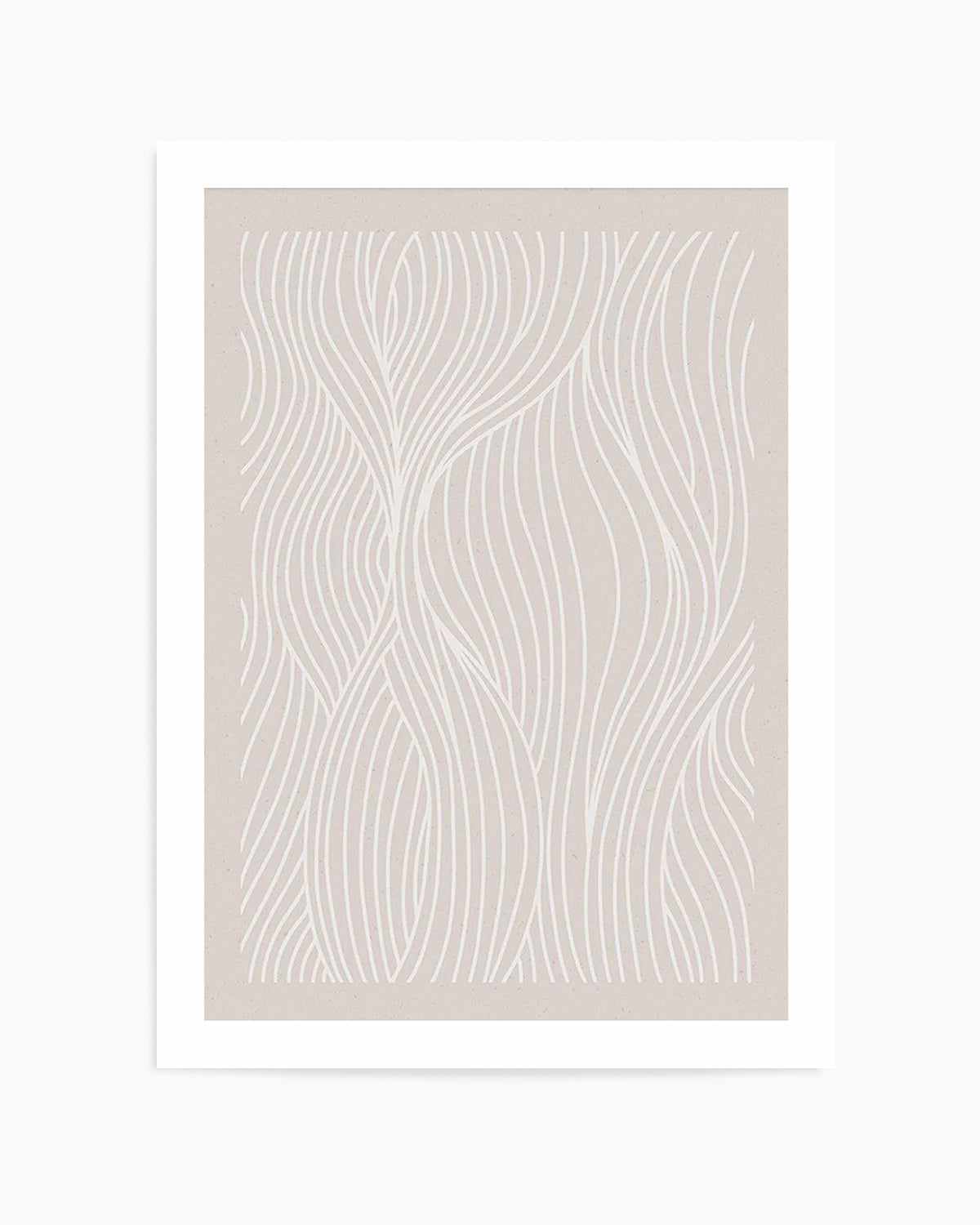 Wave Lines I Art Print