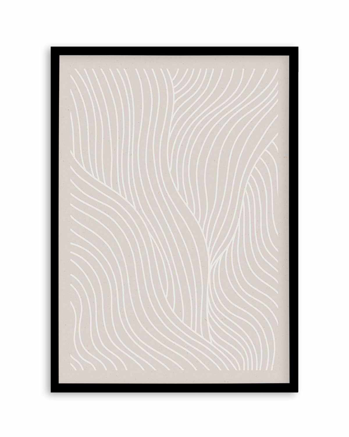 Wave Lines II Art Print