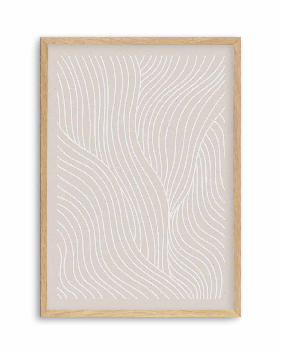 Wave Lines II Art Print