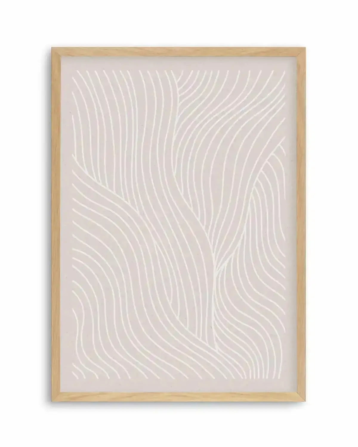 Wave Lines II Art Print from Olive et Oriel where you can shop wallpaper and artworks online