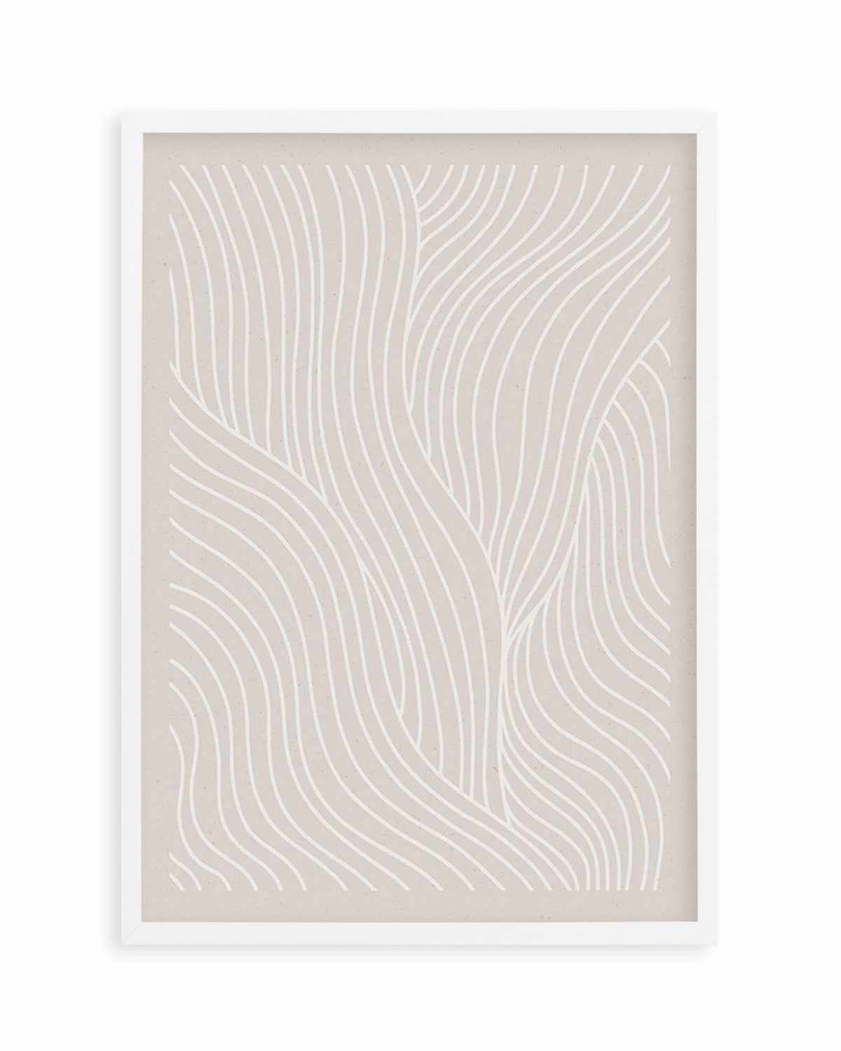 Wave Lines II Art Print