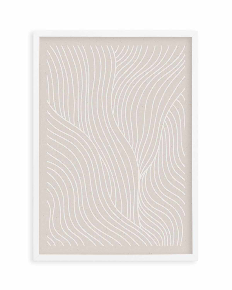 Wave Lines II Art Print