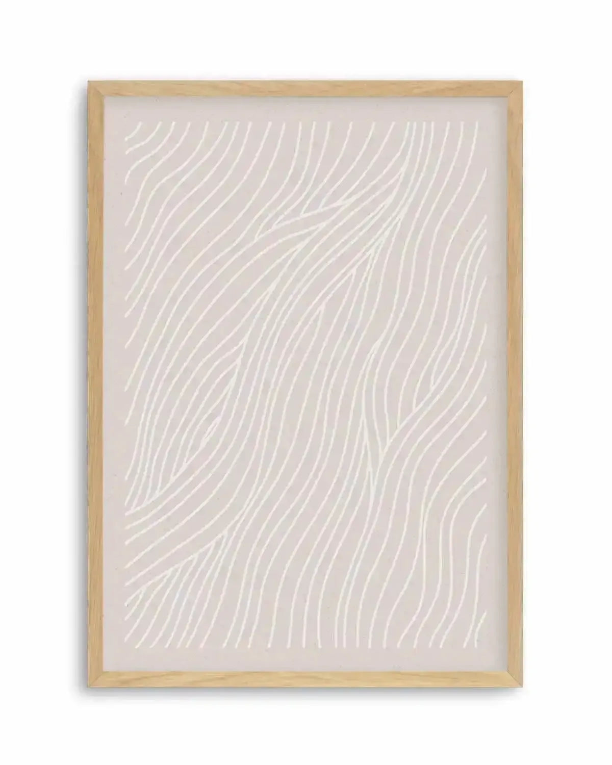 Wave Lines III Art Print from Olive et Oriel where you can shop wallpaper and artworks online