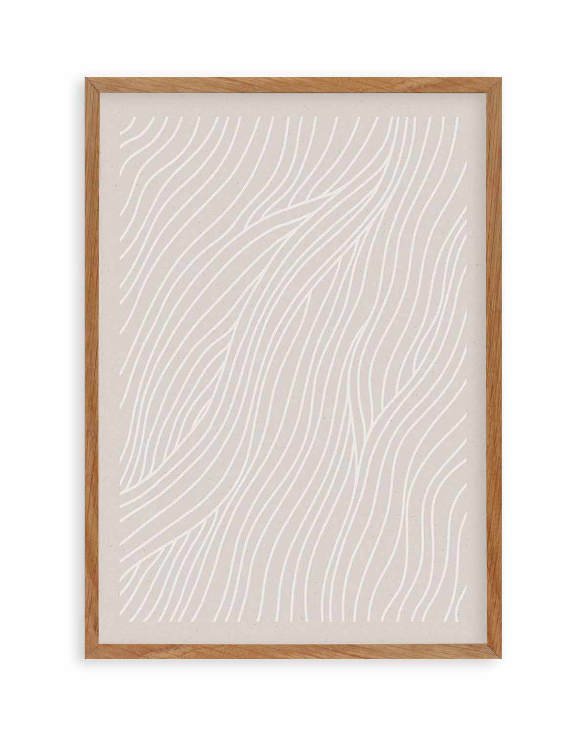 Wave Lines III Art Print