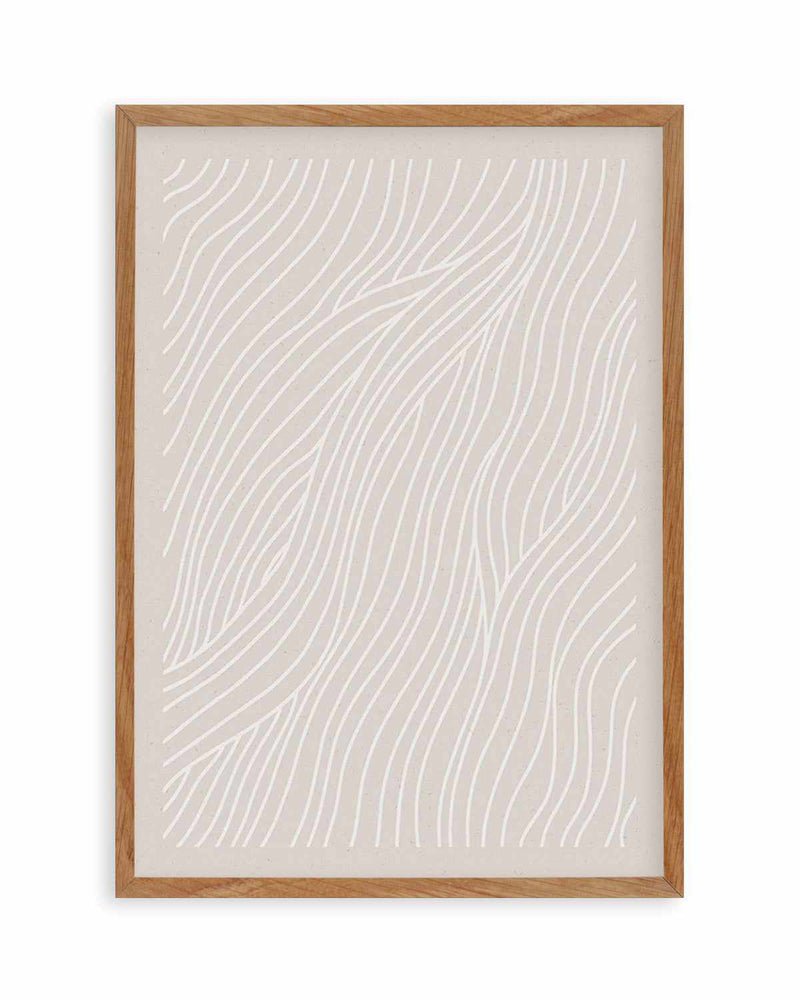 Wave Lines III Art Print