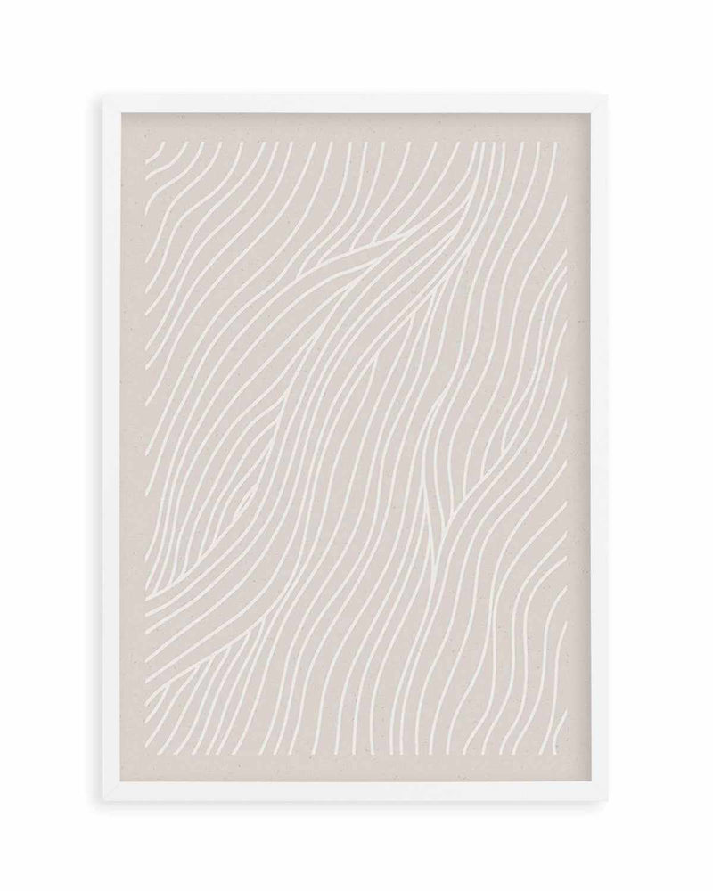 Wave Lines III Art Print