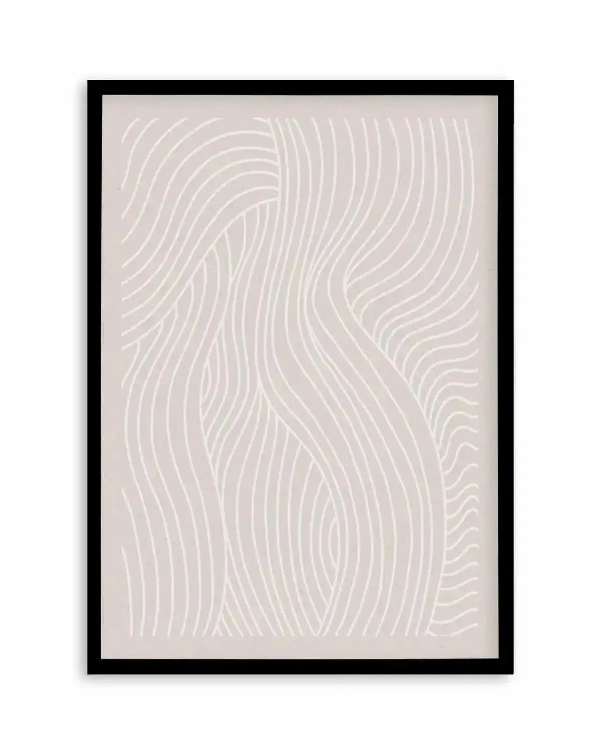 Wave Lines IV Art Print from Olive et Oriel where you can shop wallpaper and artworks online