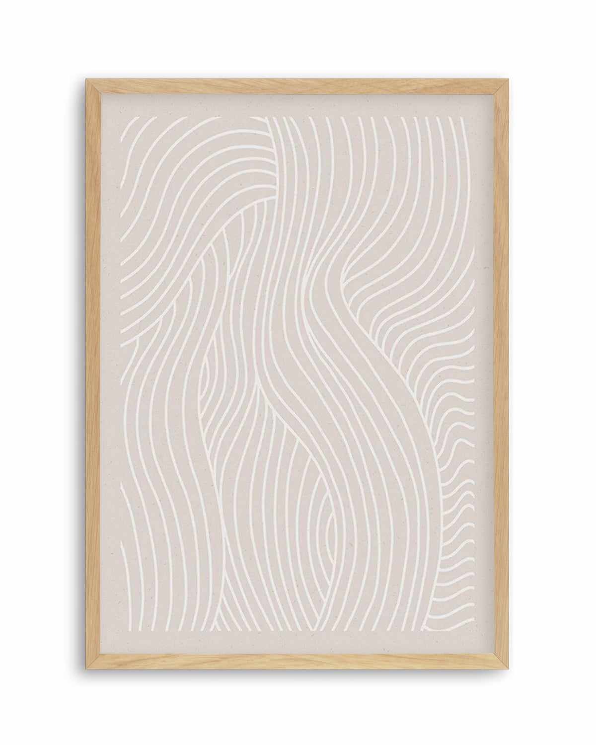 Wave Lines IV Art Print