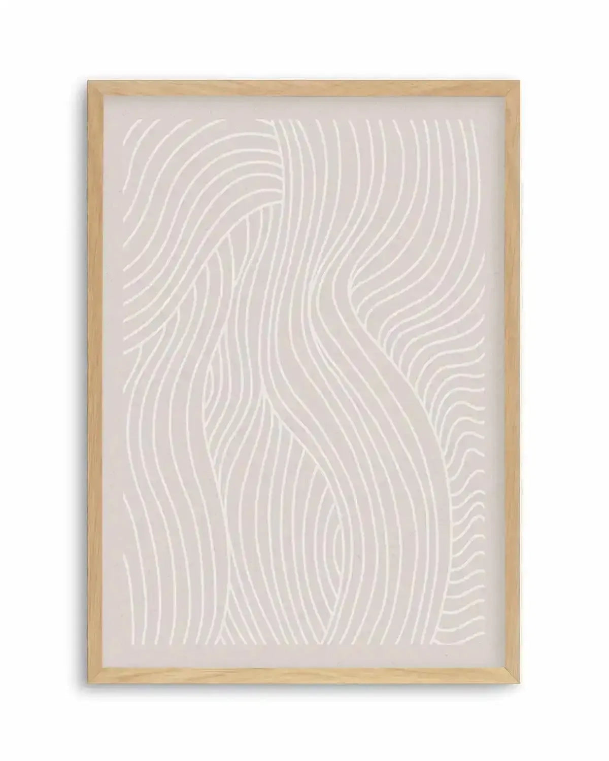 Wave Lines IV Art Print from Olive et Oriel where you can shop wallpaper and artworks online