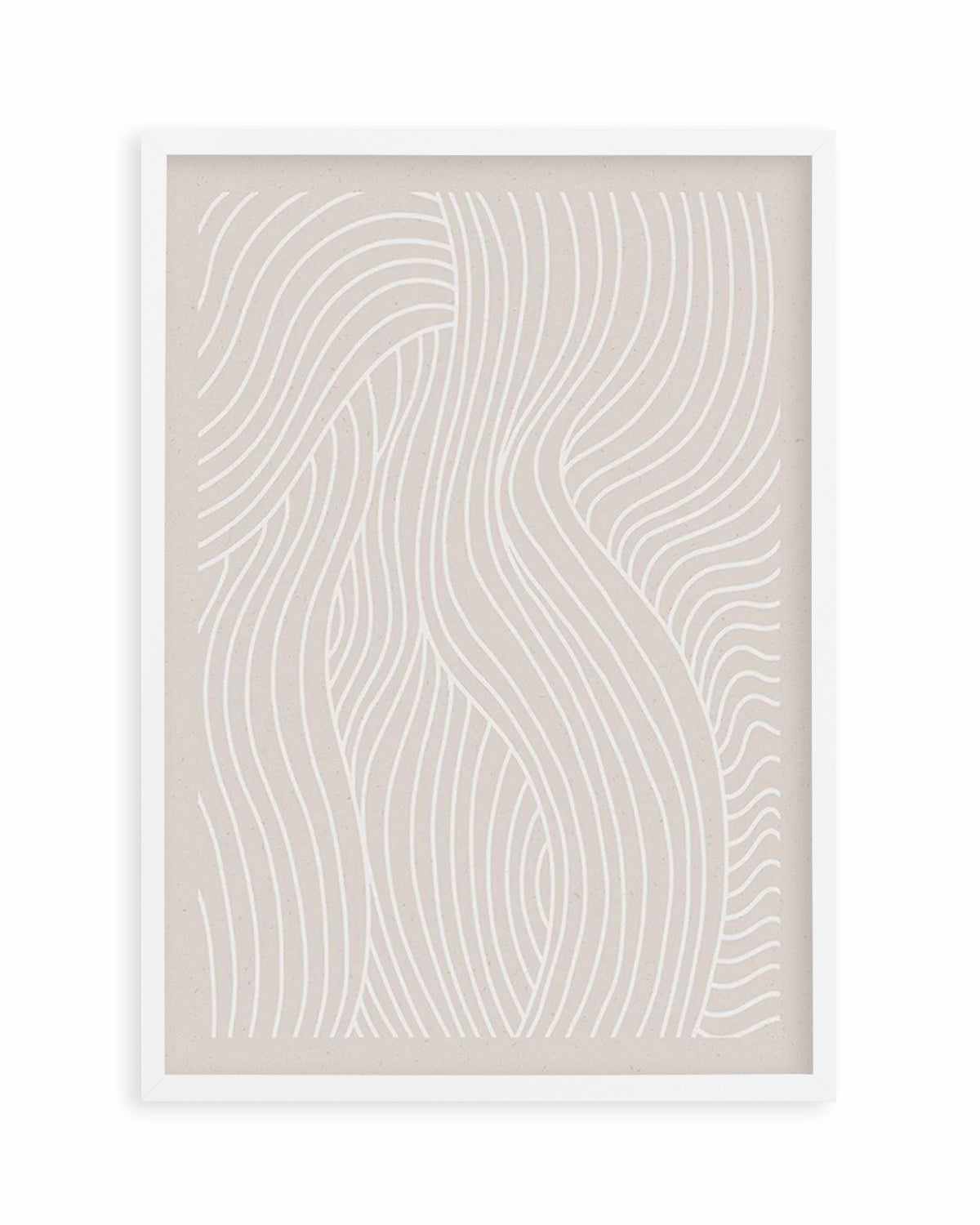 Wave Lines IV Art Print