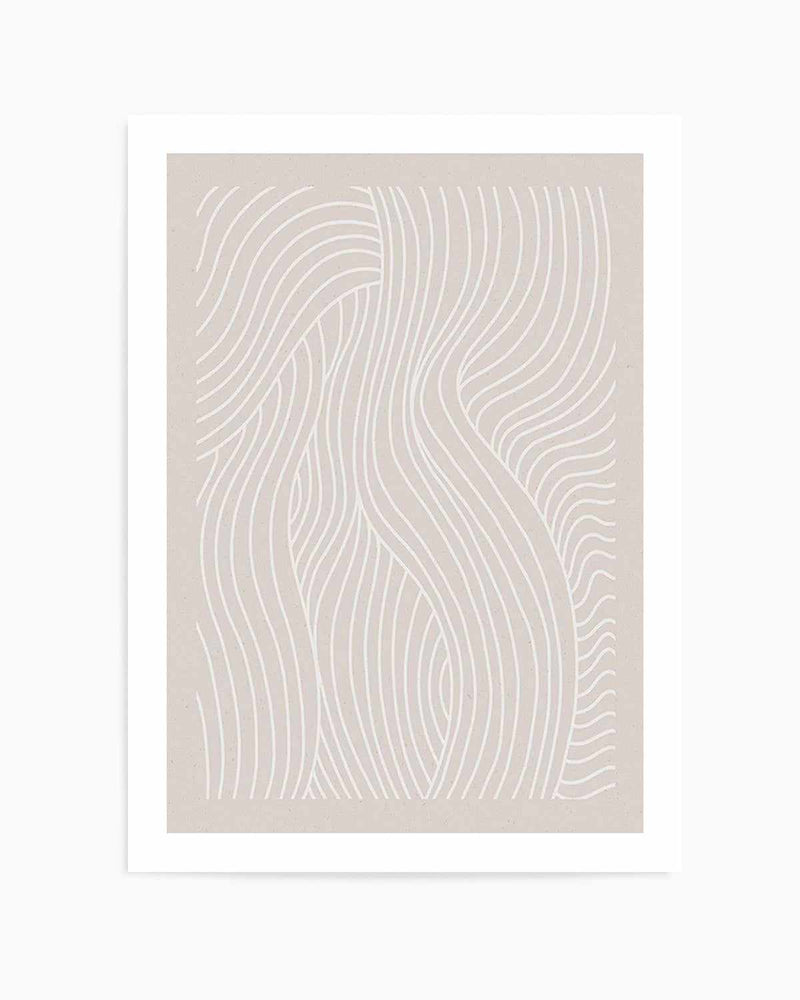 Wave Lines IV Art Print