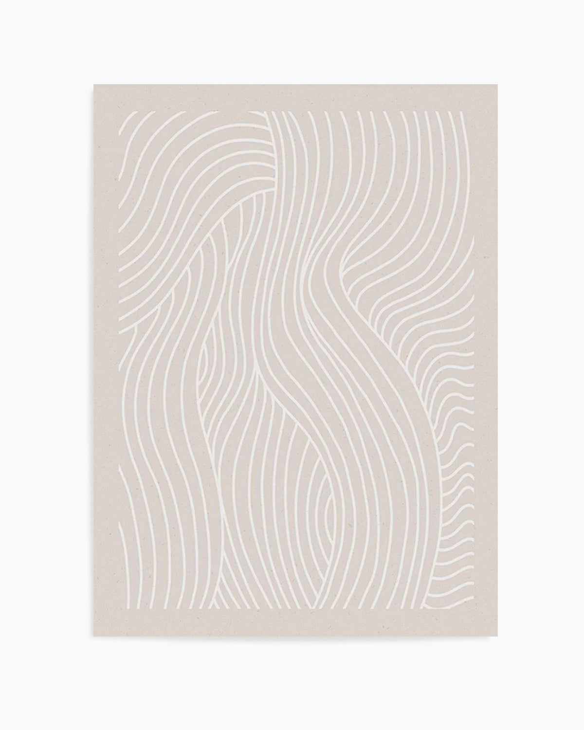 Wave Lines IV Art Print