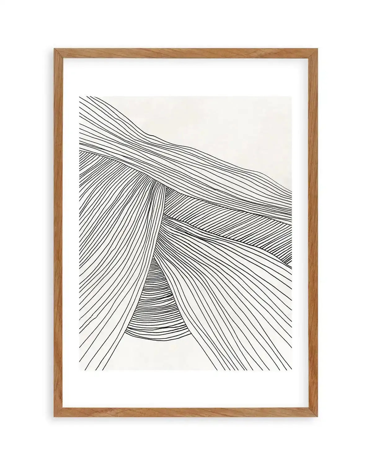Wave by Dan Hobday Art Print-PRINT-Olive et Oriel-Dan Hobday-50x70 cm | 19.6" x 27.5"-Walnut-With White Border-Buy-Australian-Art-Prints-Online-with-Olive-et-Oriel-Your-Artwork-Specialists-Austrailia-Decorate-With-Coastal-Photo-Wall-Art-Prints-From-Our-Beach-House-Artwork-Collection-Fine-Poster-and-Framed-Artwork