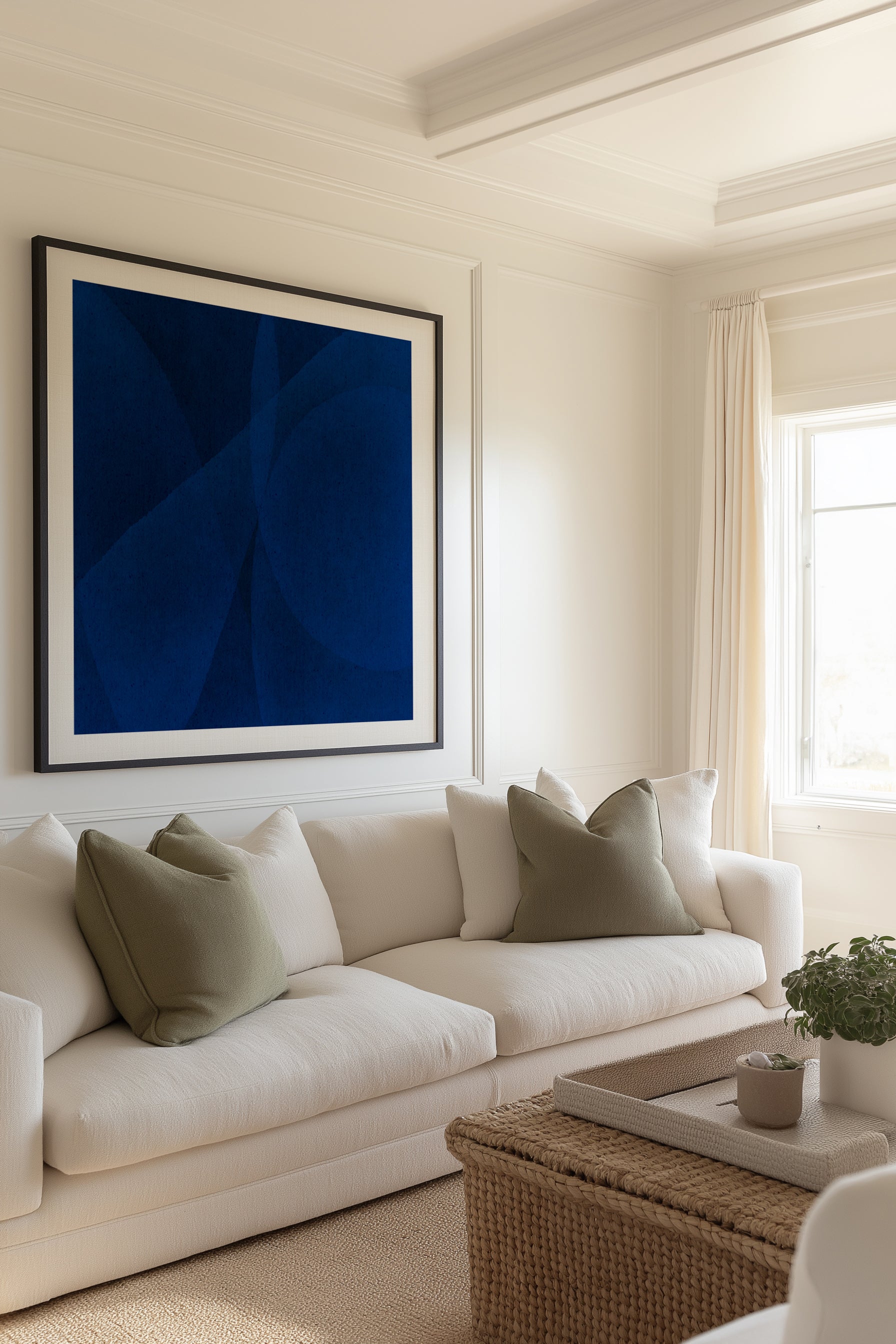 Waves 1 by Shatha Al Dafai | Art Print