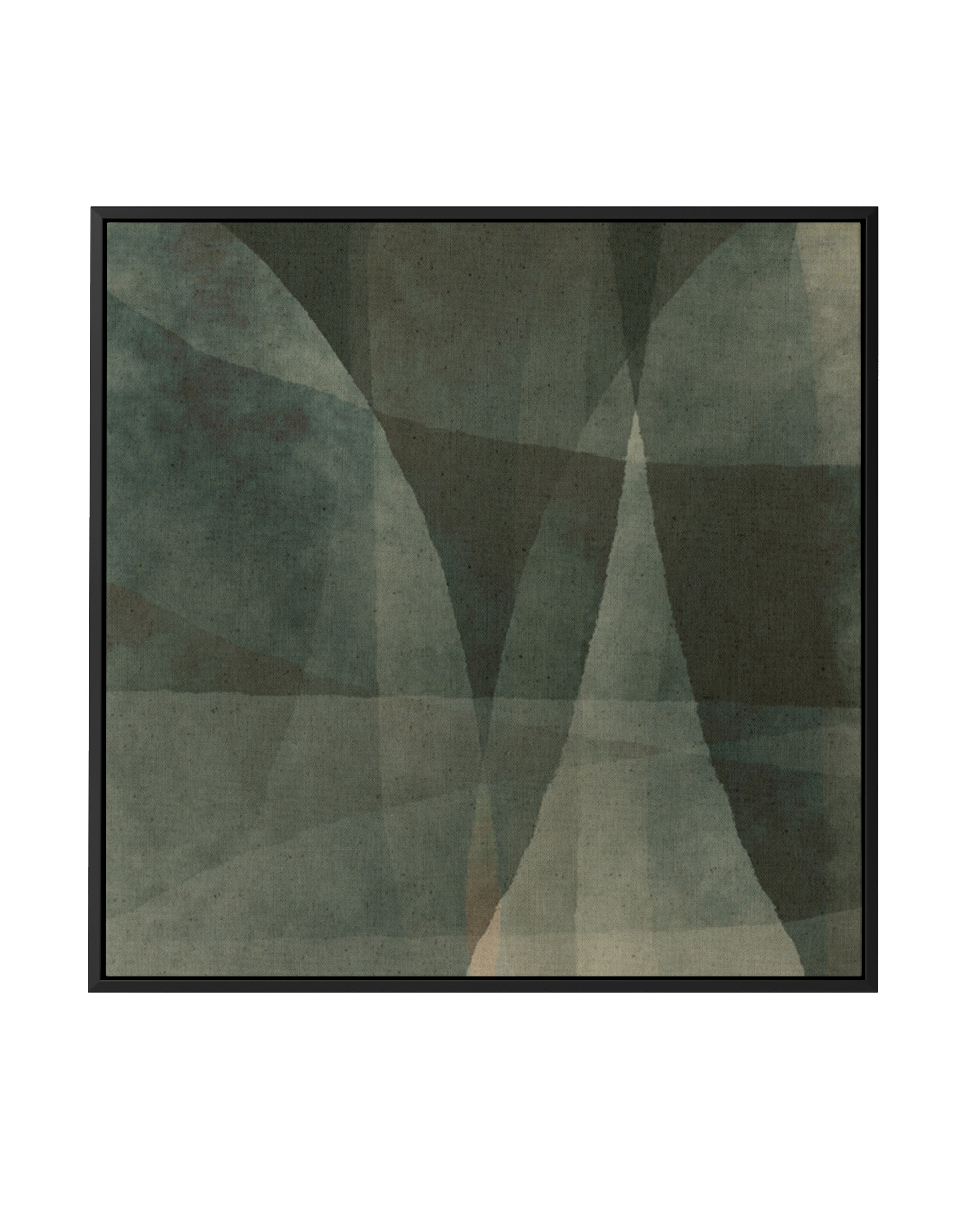 Waves 2 by Shatha Al Dafai | Framed Canvas Art Print